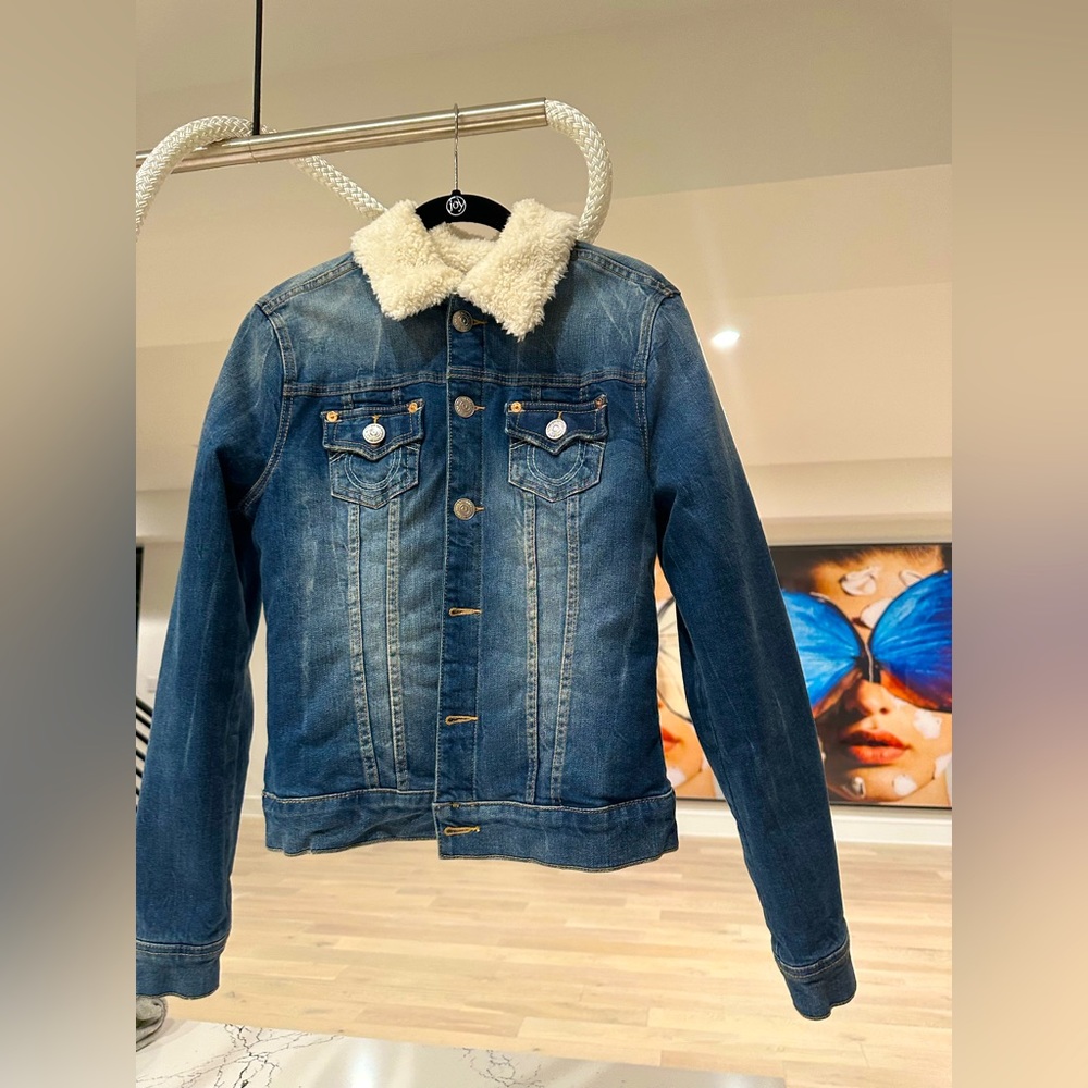 True religion Jean jacket size XS